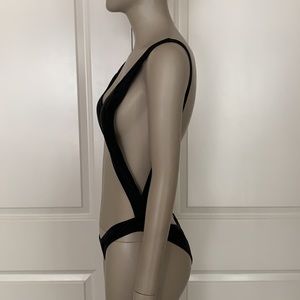 NWT! Cross1946 Black Skimpy Monokini